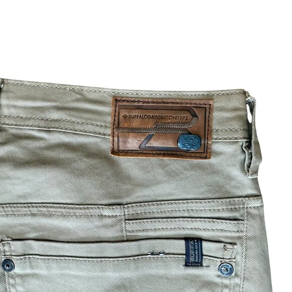Buffalo David Bitton Jeans Mens 36x30 Six X Slim Straight Stretch Brown - Picture 4 of 6